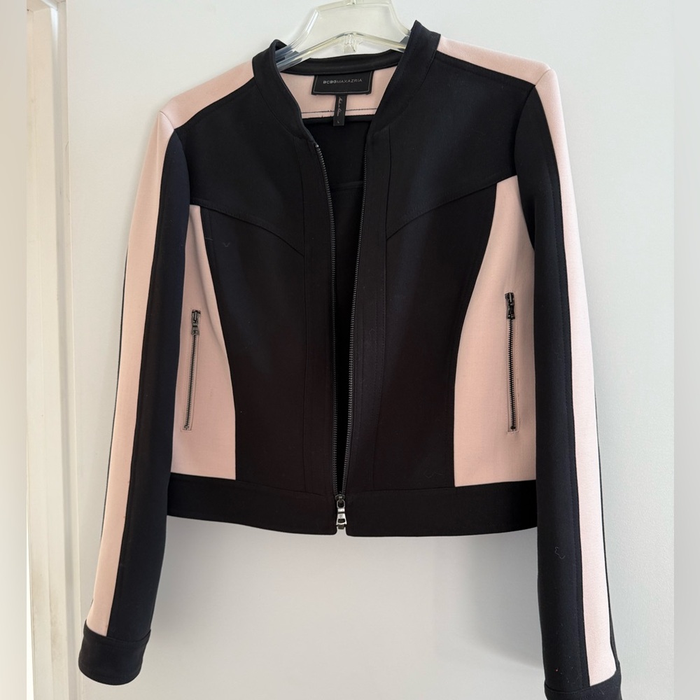 BCBG crop jacket